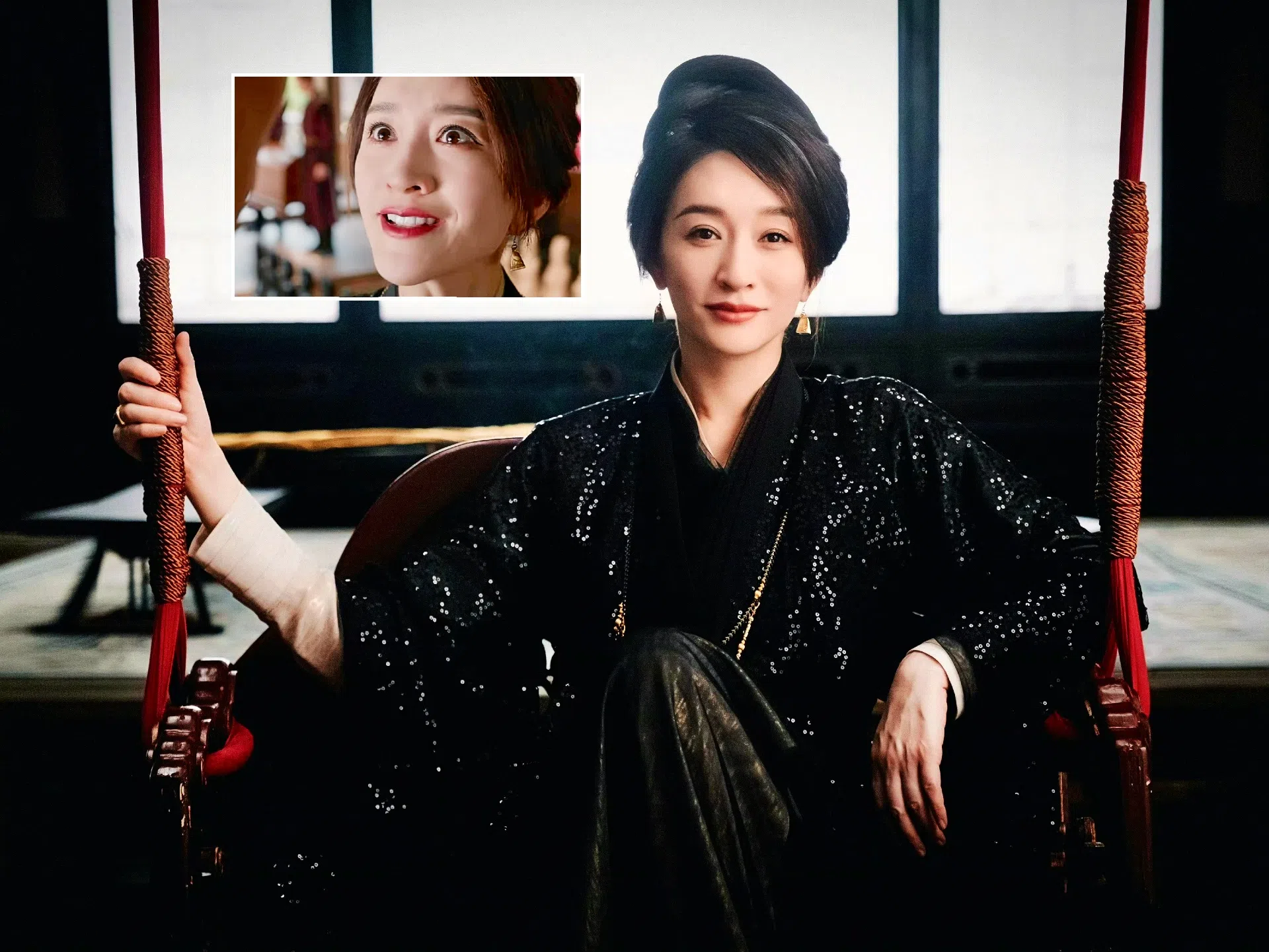 李小冉在《庆余年》一二季饰演的李云睿极具人物魅力，是名副其实的“疯批美人”，她的行为虽疯狂，却也展露聪慧狡黠。（互联网）