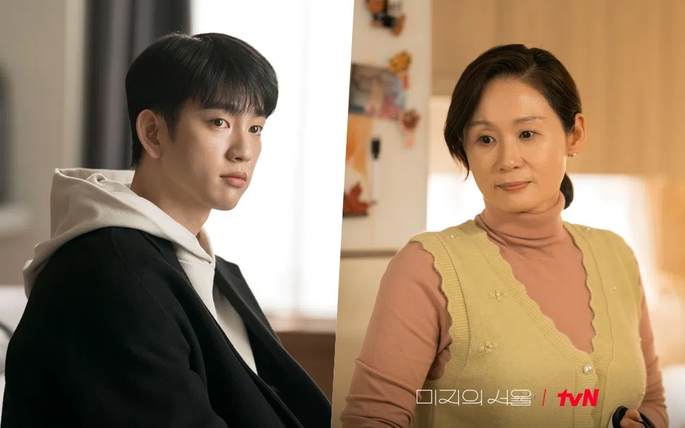 金善映（右图）和朴珍荣（左图）在剧中虽然没有血缘关系，但两人的亲情令人动容。（取自tvN drama脸书）