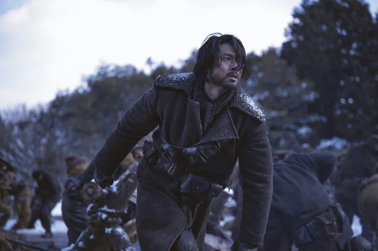 玄彬在《哈尔滨》饰演历史人物“安重根”。（邵氏机构提供）