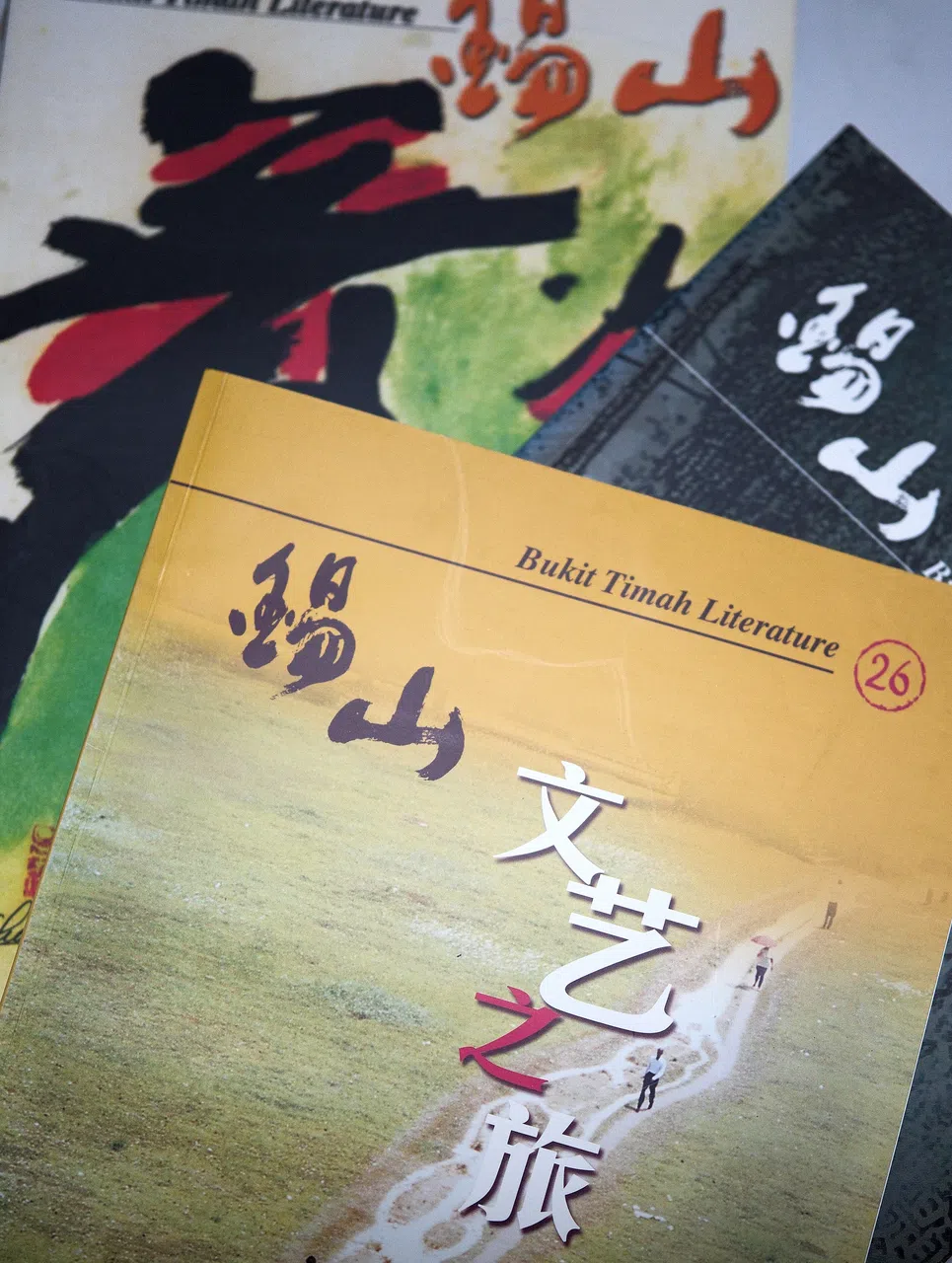 《锡山文艺》是一份立基于社区，放眼于全国的文学刊物。（ 曾坤顺摄）