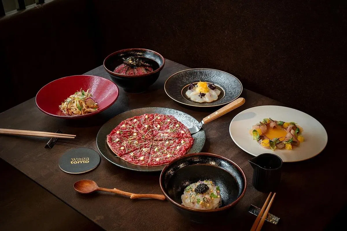 Wagatomo推出多款新派日式料理，卖相和口味都让人眼前一亮。（餐馆提供）
