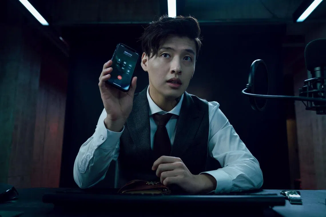 电影有如姜河那的独角戏，靠他的演技撑起全片。（嘉华院线提供）