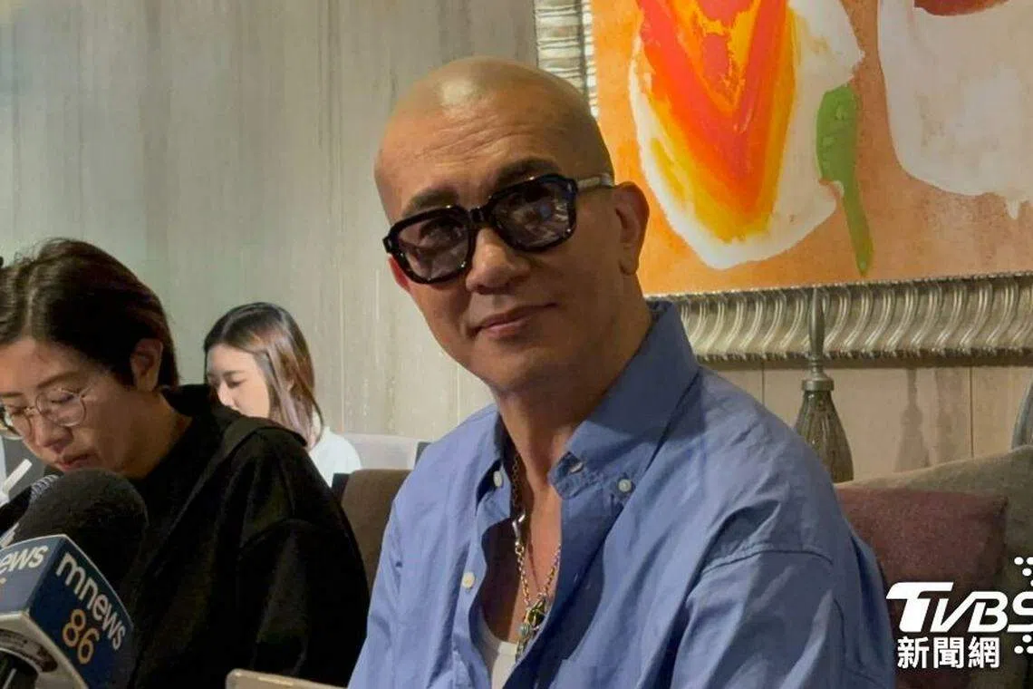 具俊晔说地震发生时，他和大S牵紧彼此的手。（TVBS提供）