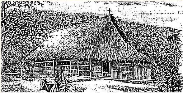 位于兀兰路11英里的天主教堂。（林恩和提供）