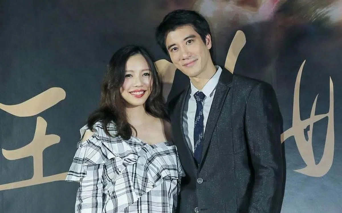 享誉华文娱乐圈的明星王力宏（右），早前被前妻李靓蕾（左）指控婚内不忠等而闹得满城风雨。（互联网）