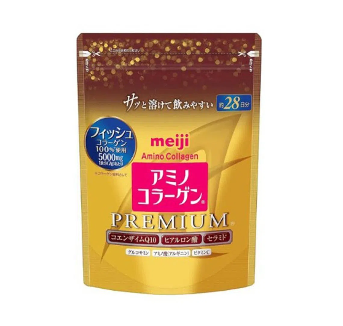 Meiji Amino Collagen Premium胶原蛋白粉（Lazada提供）