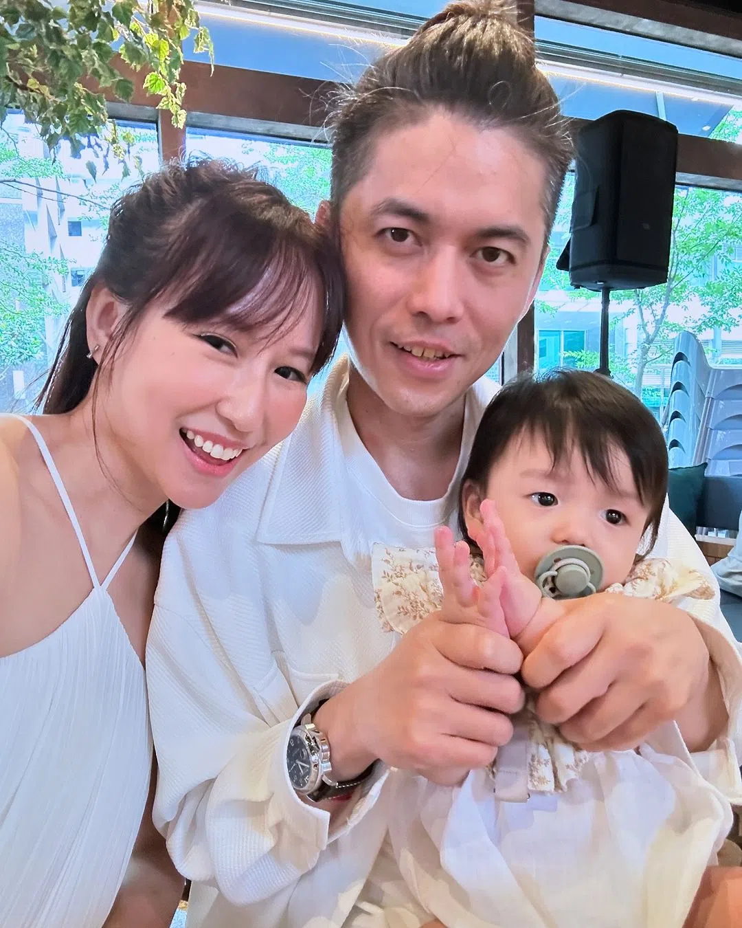 潘嘉丽老公和儿子的生日都在11月19日。（取自潘嘉丽IG）