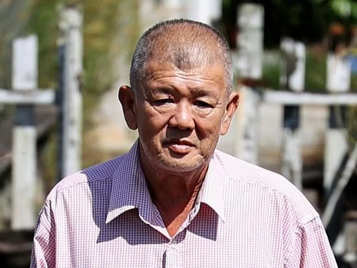 开胜贸易鱼场创办人张开胜说，本地养殖业者，须致力于提供价钱更超值，品质更好的水产。（龙国雄摄）