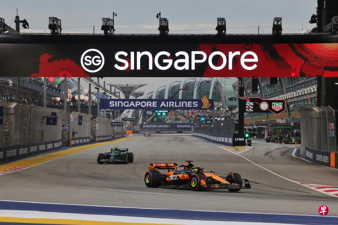 国会】新加坡F1合约完成检讨政府利益获保障且未发现违规| 联合早报