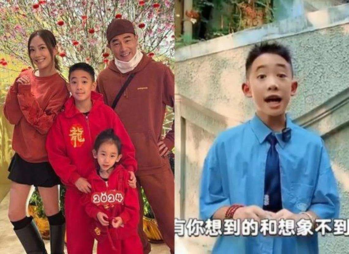 砸钱请高人为长子改名陈小春近照引嘲“山鸡变老鸡” | 联合早报