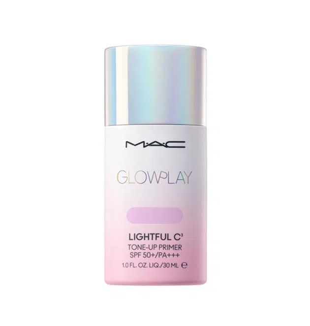 M.A.C - Glow Play Lightful C3 Tone-Up Primer SPF 50+/PA+++ 防晒妆前乳（M.A.C提供）