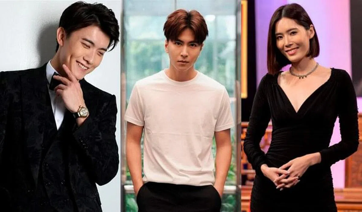 （左起）张哲通，徐彬，黄思恬。