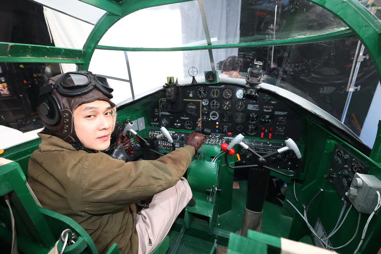 许瑞奇曾在短片《飞虎》诠释年轻时期的二战飞虎队员何永道。（档案照）