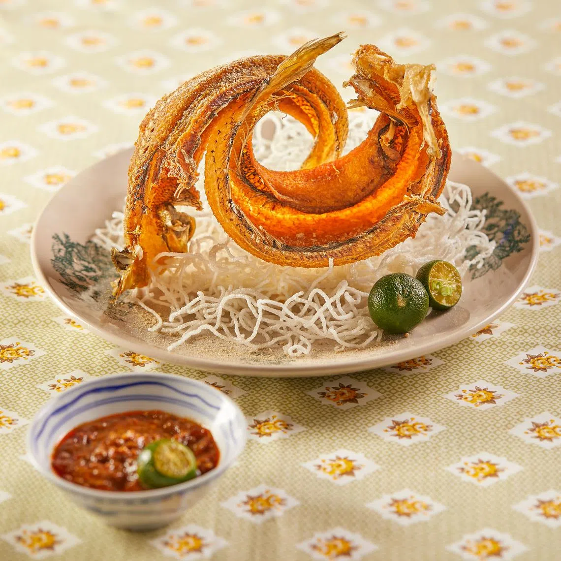 椒盐龙舌鱼少刺骨且肉细致。（品牌提供）