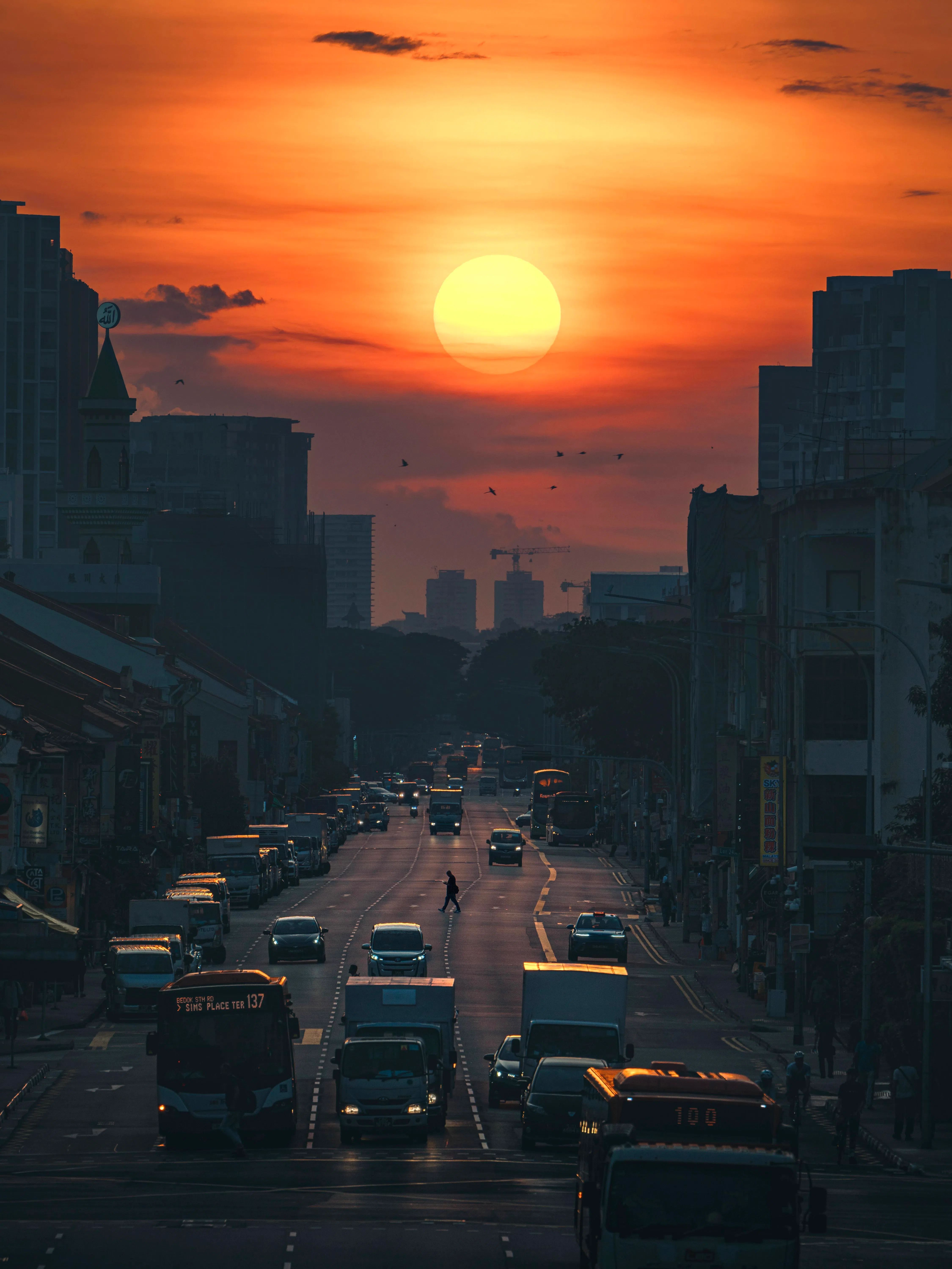 苏家辉过去一周内三度到访芽笼，只为拍下最美的日出画面。（苏家辉提供）