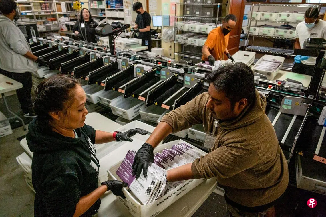 美国逾6500万选民提前投票特朗普称有望取得压倒性胜利| 联合早报