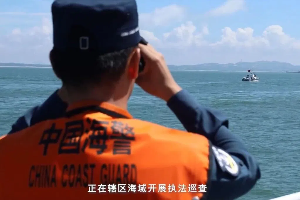 时隔一月 福建海警再通报在金门附近开展常态执法巡查