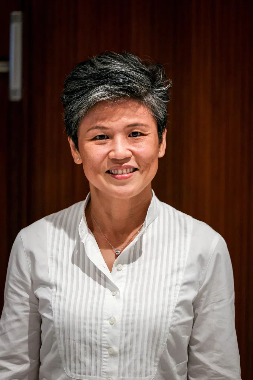 政府国会永续发展与环境委员会主席、三巴旺西区议员傅丽珊。（叶振忠摄）