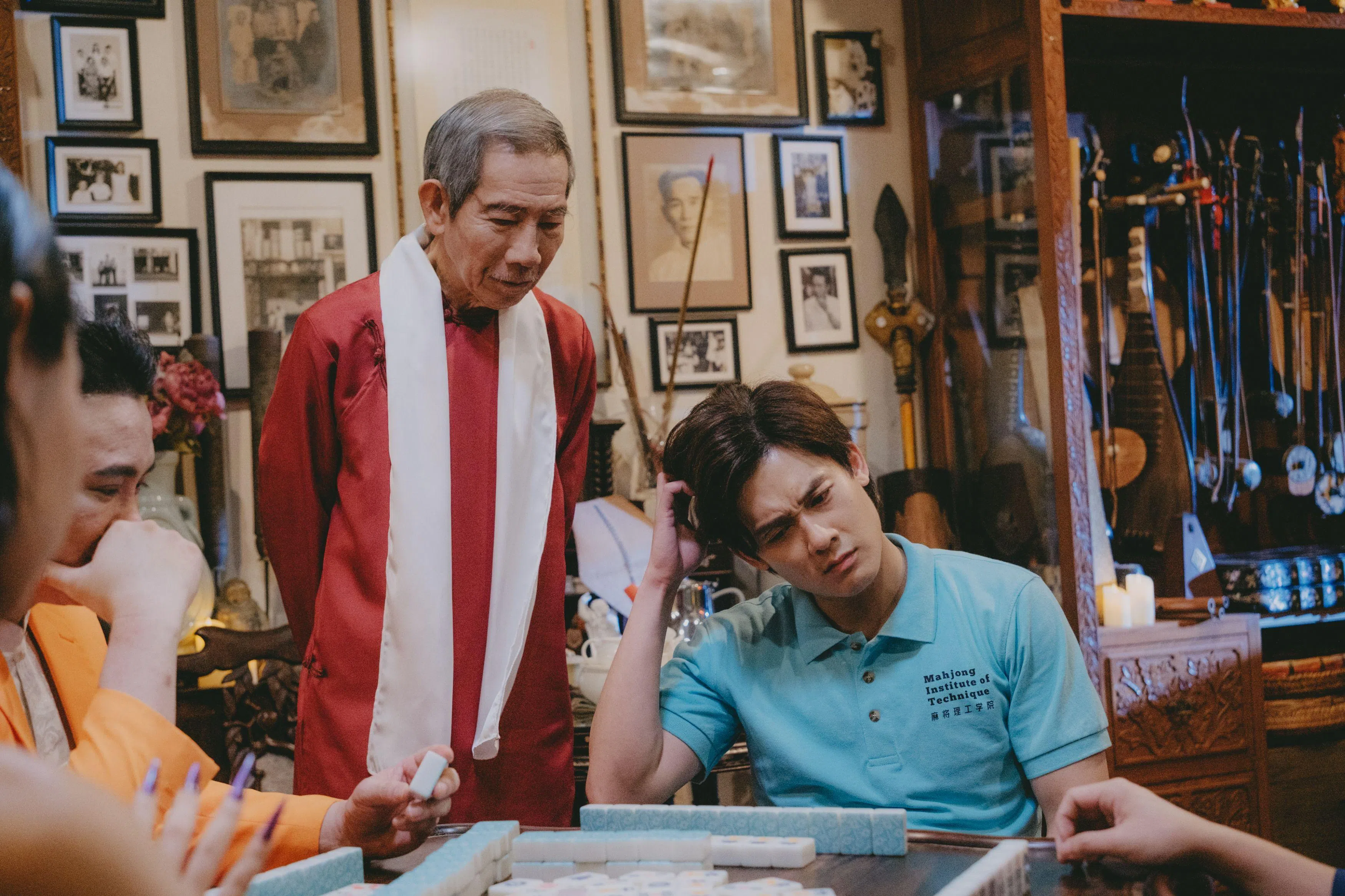 《我的人生我自摸》以麻将为题材。（嘉华院线提供）