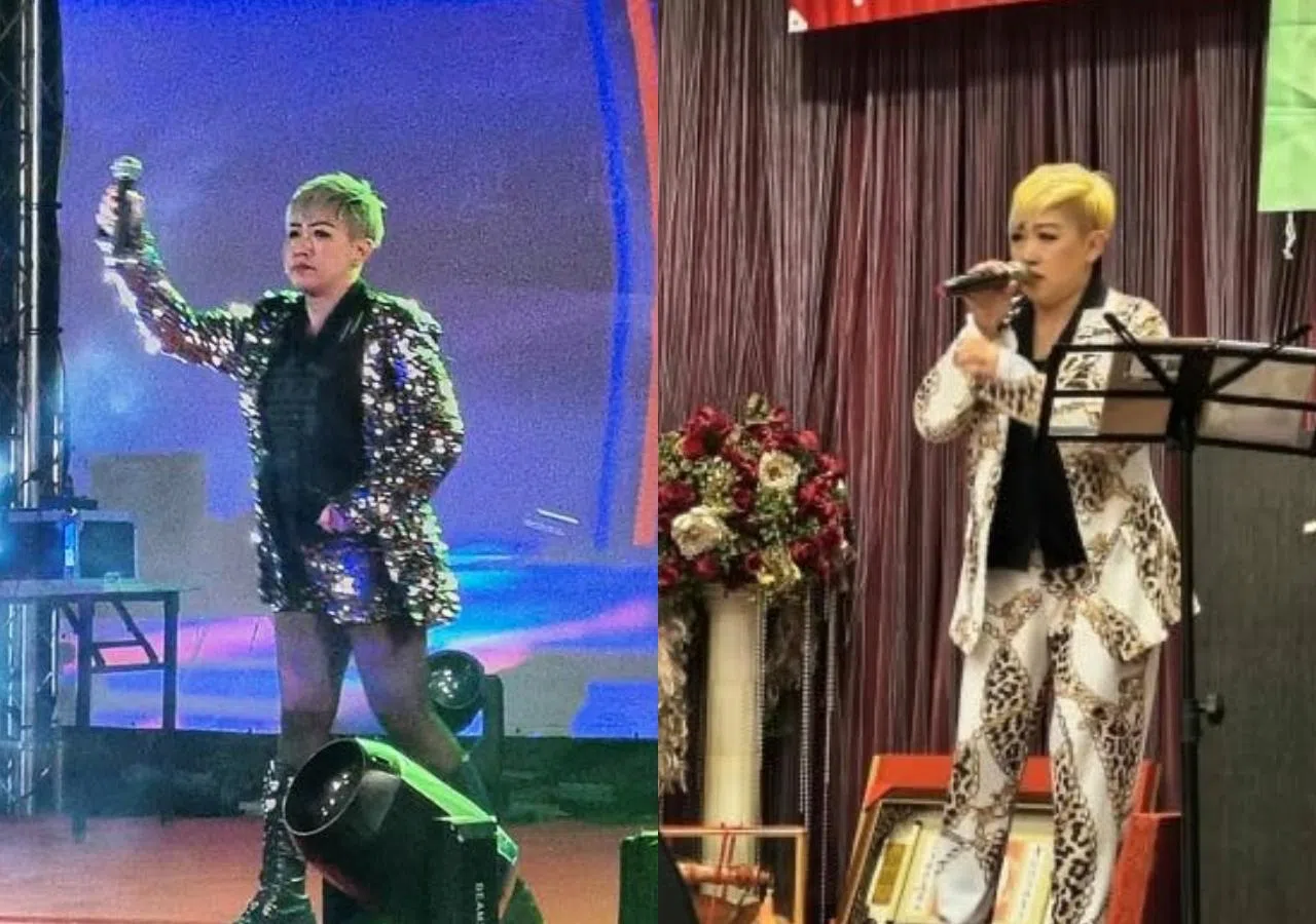 “小黄小琥”蓝薰因心肌梗塞昏倒，在医院躺了一个多月后逝世。（取自蓝薰脸书）