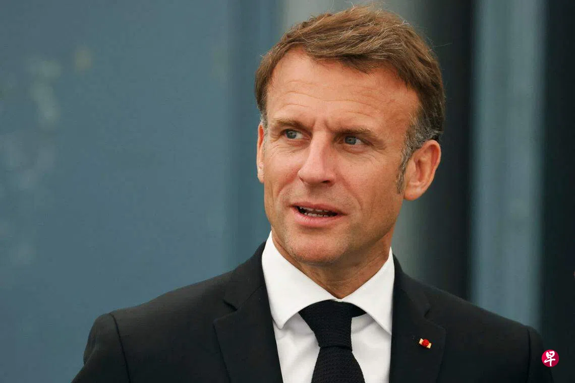 法国总统马克龙：无论选举结果如何都不会辞职| 联合早报