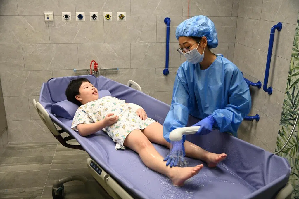 竹脚妇幼医院本地首设儿童烧伤中心 9月投运已治疗125名孩童