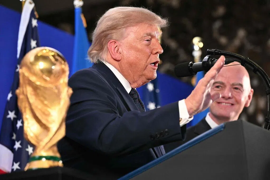 特朗普称FIFA主席曾建议美中合办世界杯