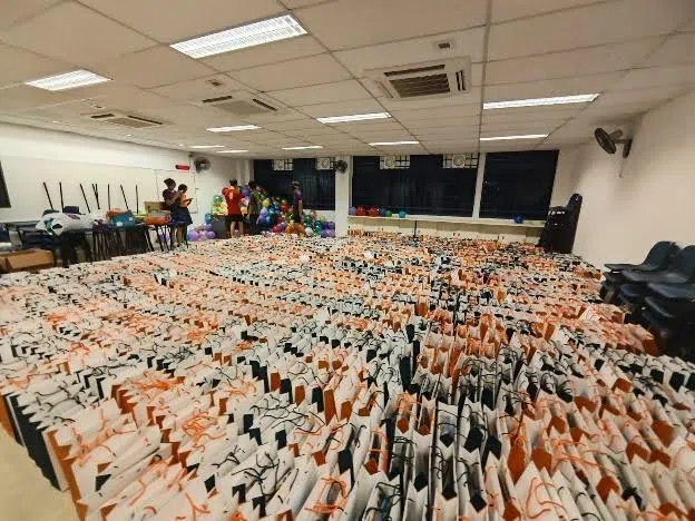 学生精心准备了4000份开放日礼包送给访客。（安德逊实龙岗初院提供）