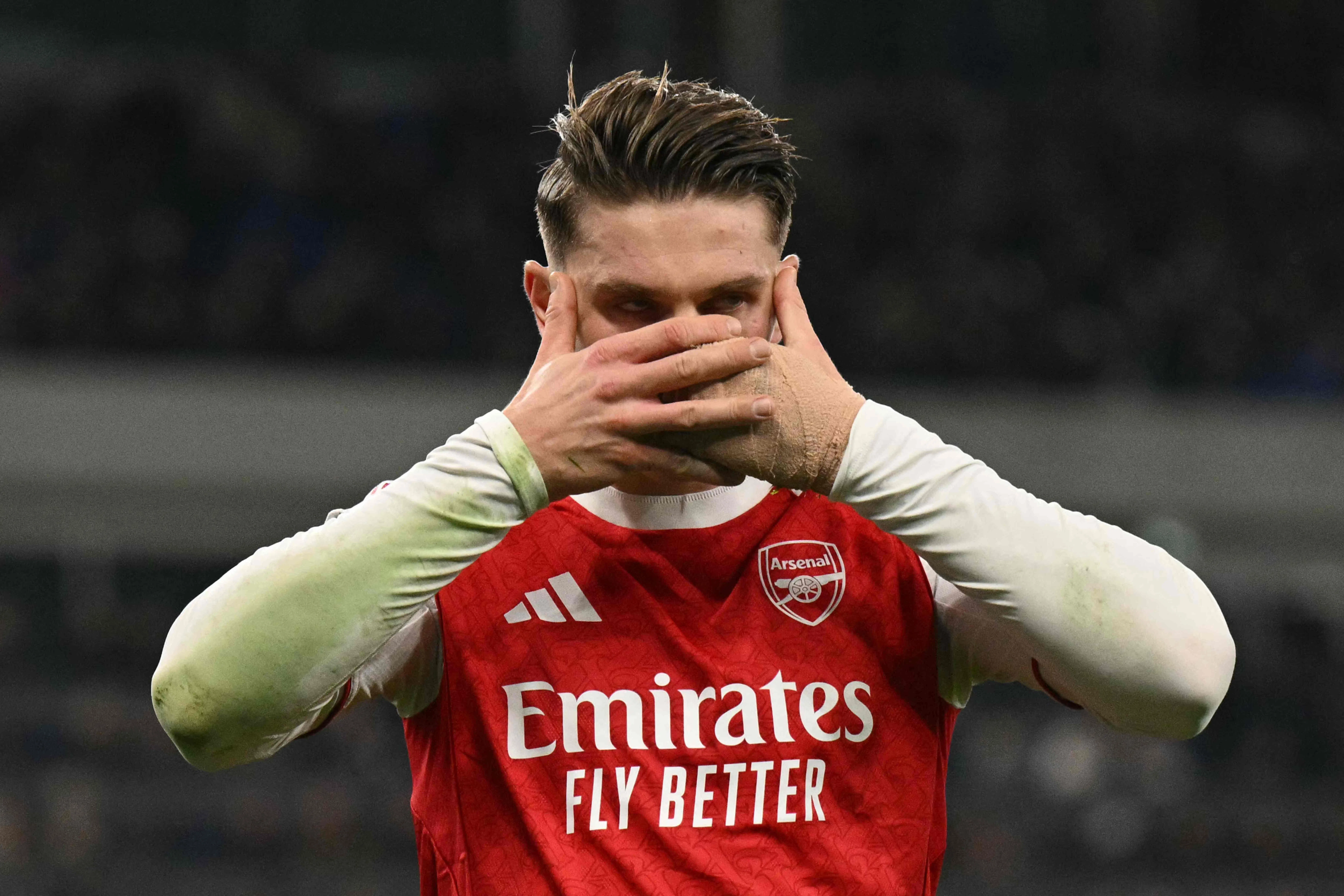 炮兵的瑞典籍中锋吉欧克勒斯在上场联赛攻入制胜罚球，帮助球队1比0战胜埃弗顿。但目前为止，他在15场英超赛只攻入五球，还没能兑现身价。（法新社）