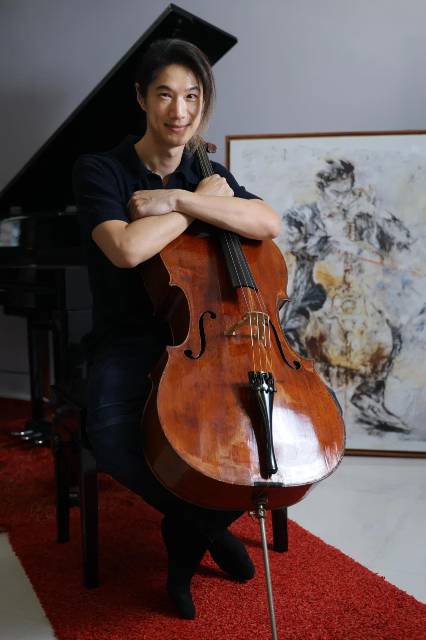 吴沛轩说：如果我能一直把音乐当成一种爱好，而非任务，那才是最理想的状态。（龙国雄摄）