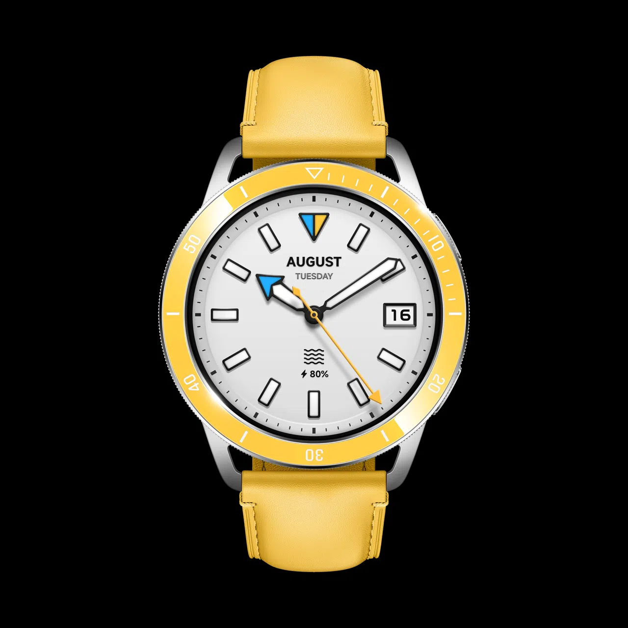 Watch S3使用1.43英寸AMOLED屏，表圈可随意更换。（厂商提供）