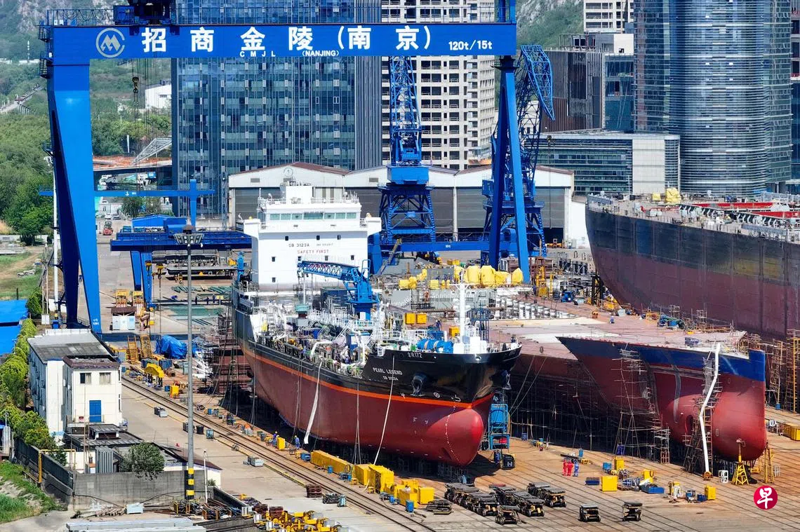 因美国征港口费中国船厂订单大减今年首四个月跌三成| 联合早报