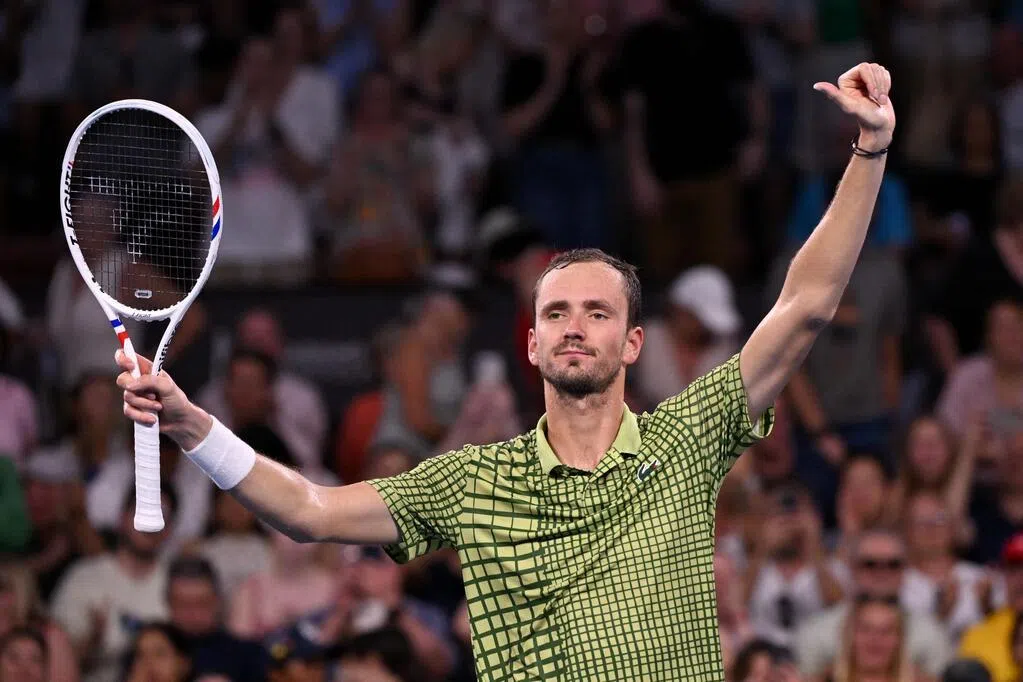 近期表现出色自认黑马 梅德韦杰夫放眼澳网取佳绩