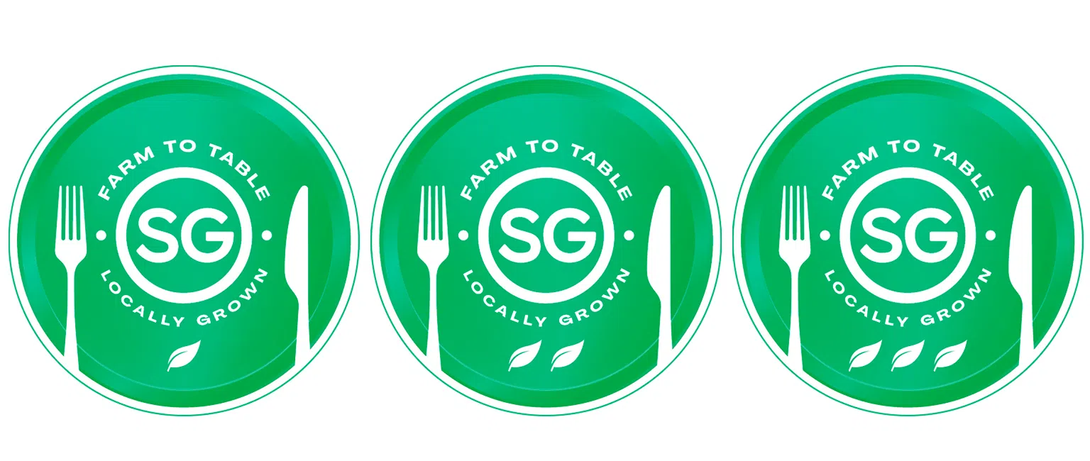 农场直达餐桌认可计划（Farm-to-Table Recognition Programme）标志。（新加坡食品局提供）