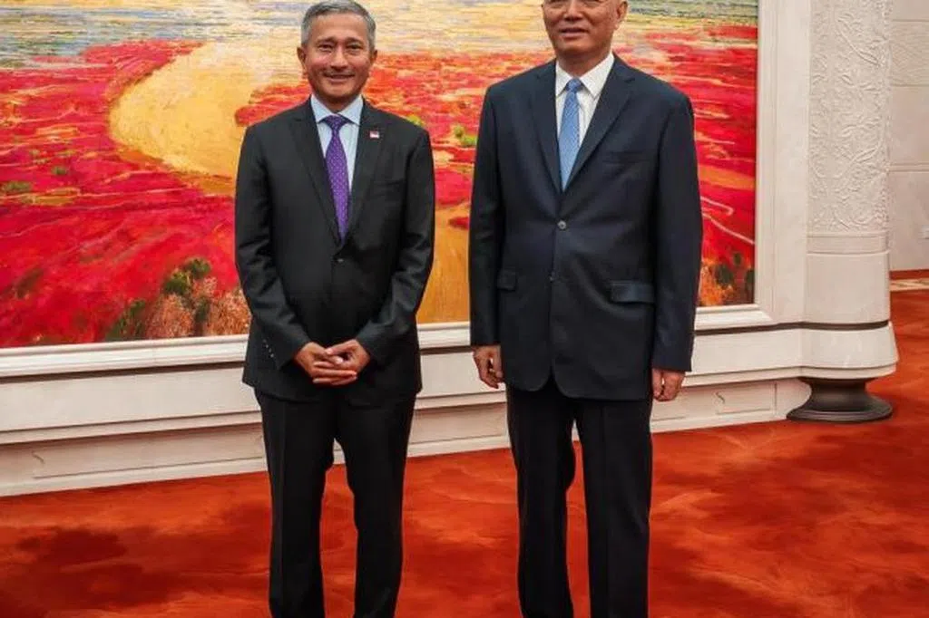 外长维文在北京首会蔡奇 致力于深化两国关系