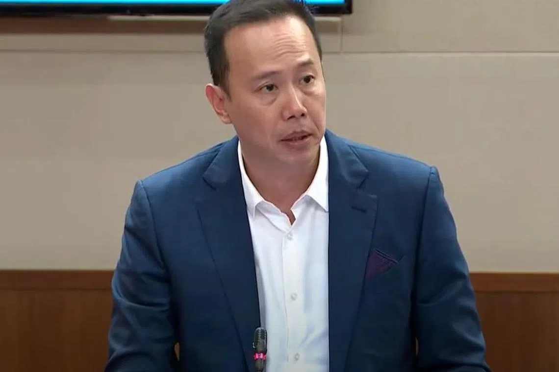 官委议员李坚辉。（gov.sg视频截图）
