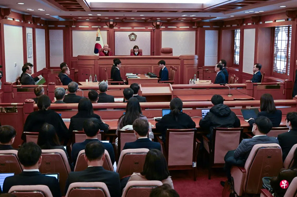 尹锡悦弹劾案审理启动戒严事件细节曝光引发震动| 联合早报