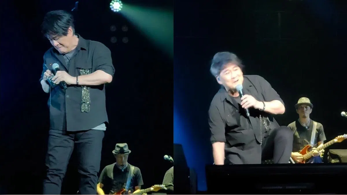 网民纷喊认不出舞台上的人是周华健，甚至亏说将他误认为胡瓜。（互联网）