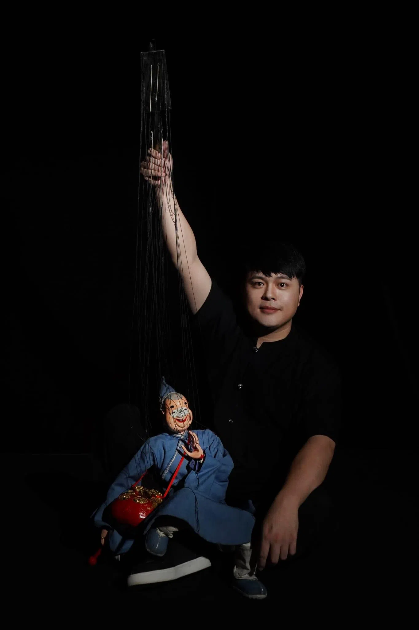 中国青年木偶表演艺术家、福建青年木偶剧团主理人黄江毅，将与聚舞坊倾情合作。（主办单位提供）