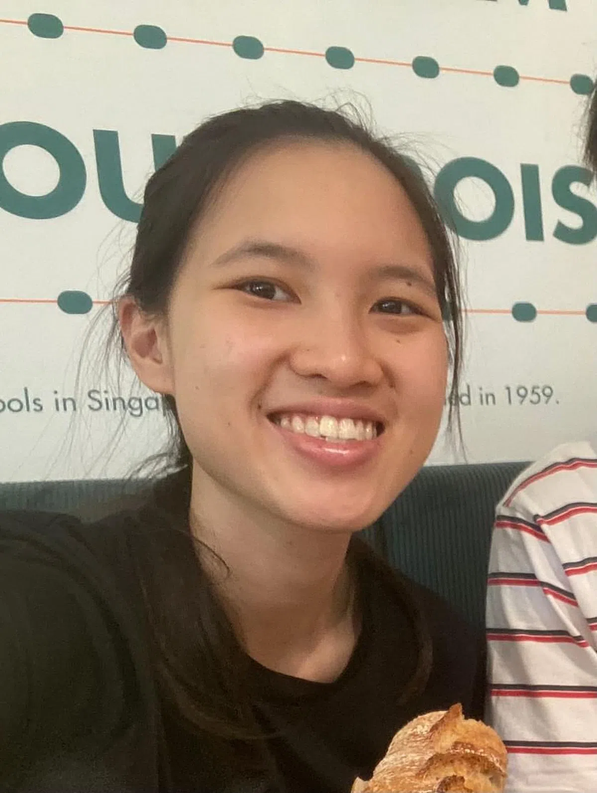 学生动画师孙净慧很喜欢攀岩运动。（受访者提供）