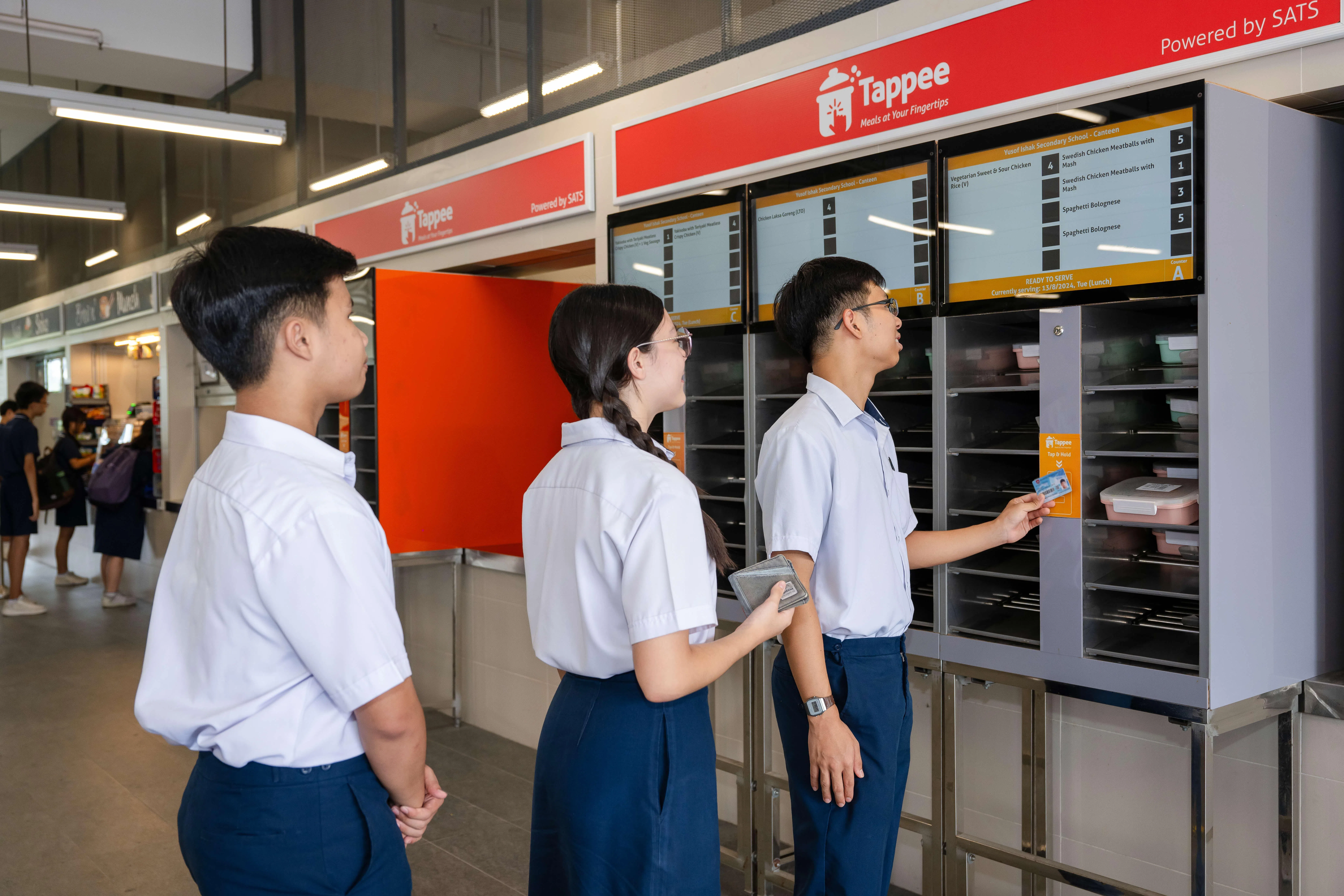 食堂将采用中央厨房为学校提供和配送食物，让孩子们可以吃到并且支付得起多元化的餐食。（教育部提供）