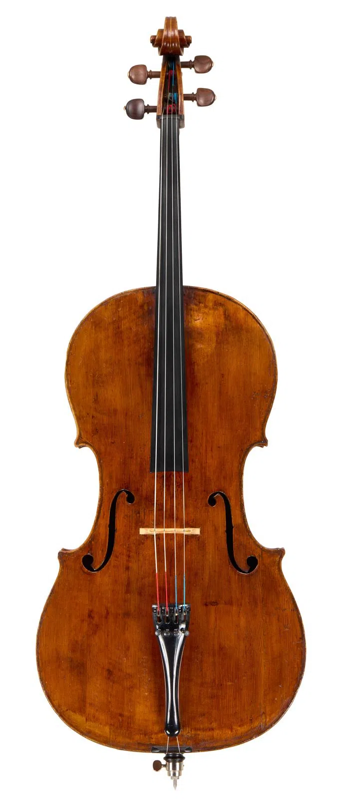 吴沛轩所购1725年的戈弗里勒（Francesco Goffriller）大提琴。（受访者提供）