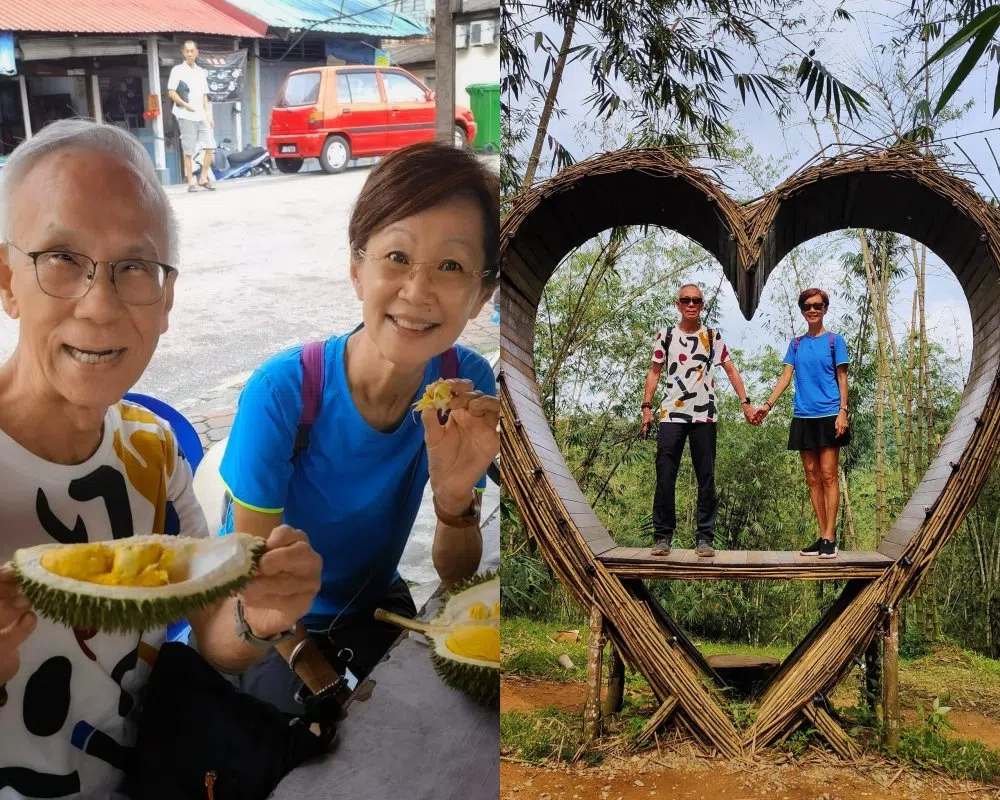 邬伟强和莫燕兰喜欢到处旅行。（取自邬伟强脸书）