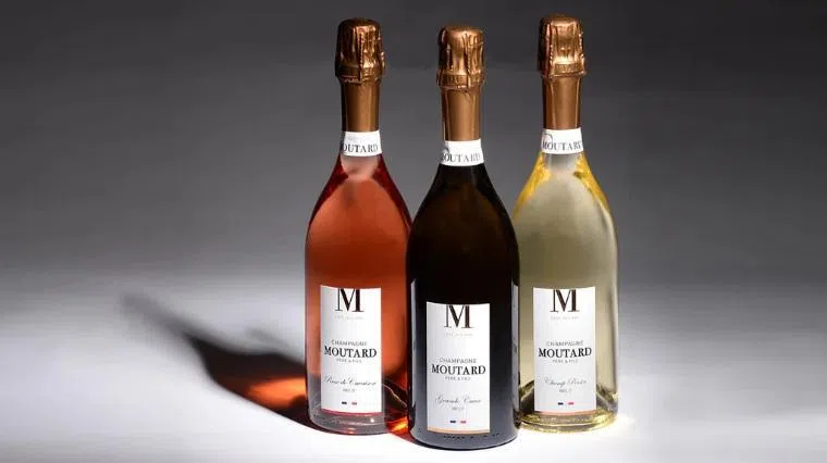 香槟节独家推出的穆达尔（Moutard）香槟品牌。（主办方提供）