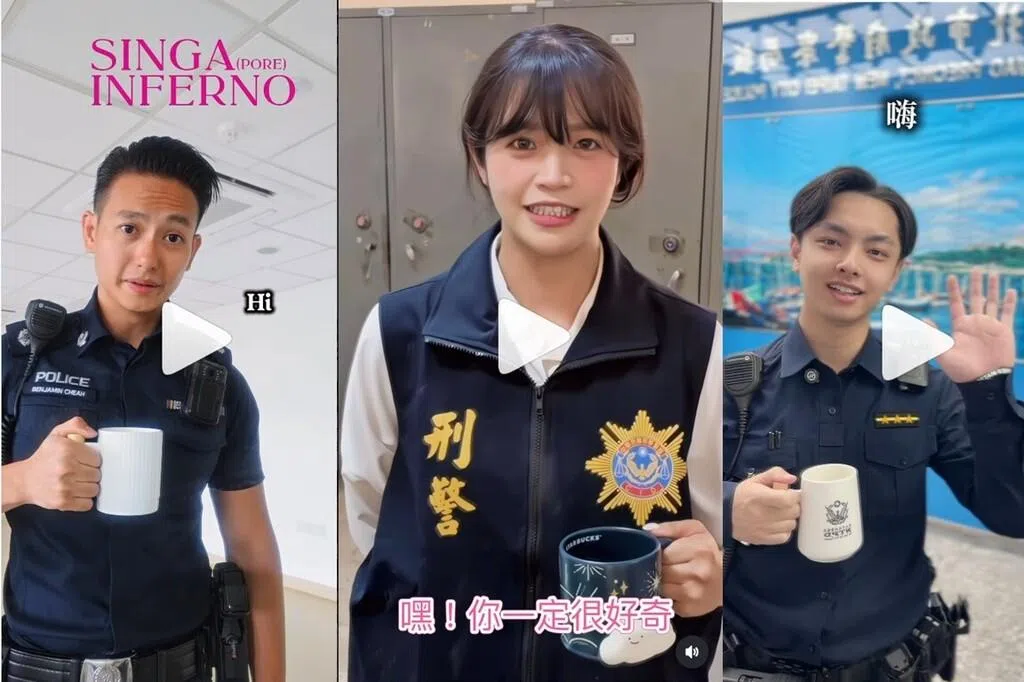 一名本地警官近日拍了一条视频，不仅被网民调侃“偷走我们的心”，还“连累”台湾两组警察被指抄袭！