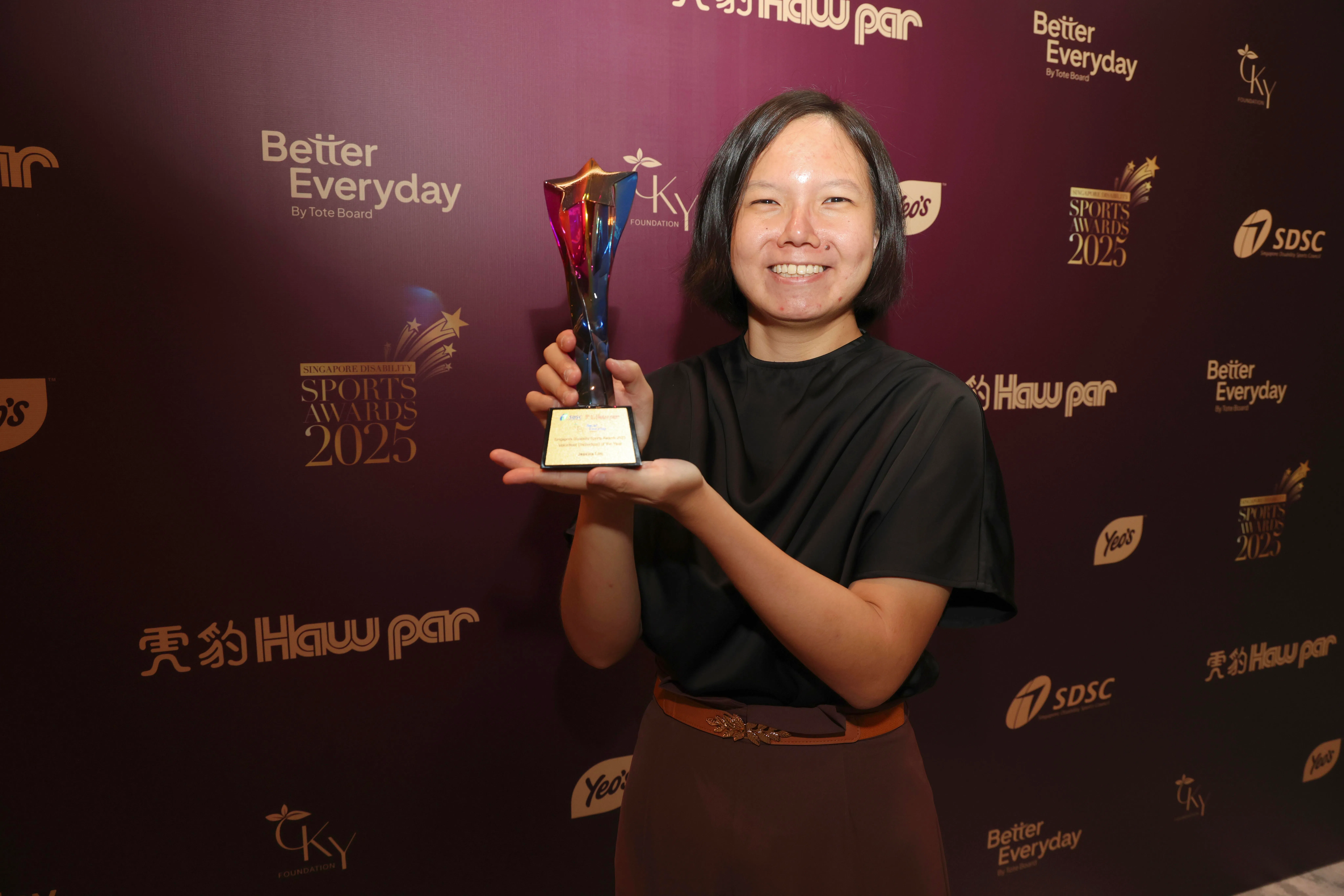 林佳颖投入志愿服务超过八年，她最大的感触来自于人。（郑一鸣摄）