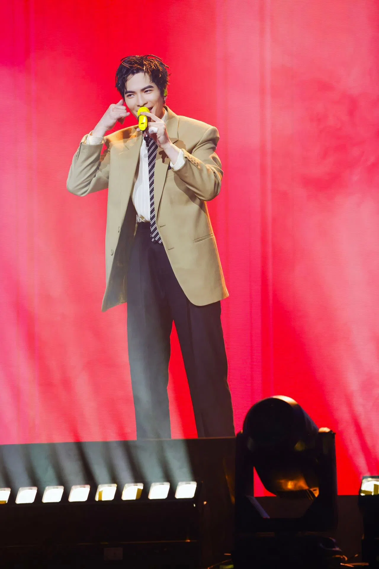 萧敬腾现在的心态是，放松、快乐、开心地享受每一天。（Live Nation提供）