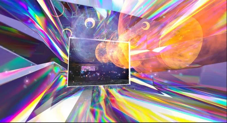 陈美美3D游戏《消失的地平线》。（新艺术美术馆提供）