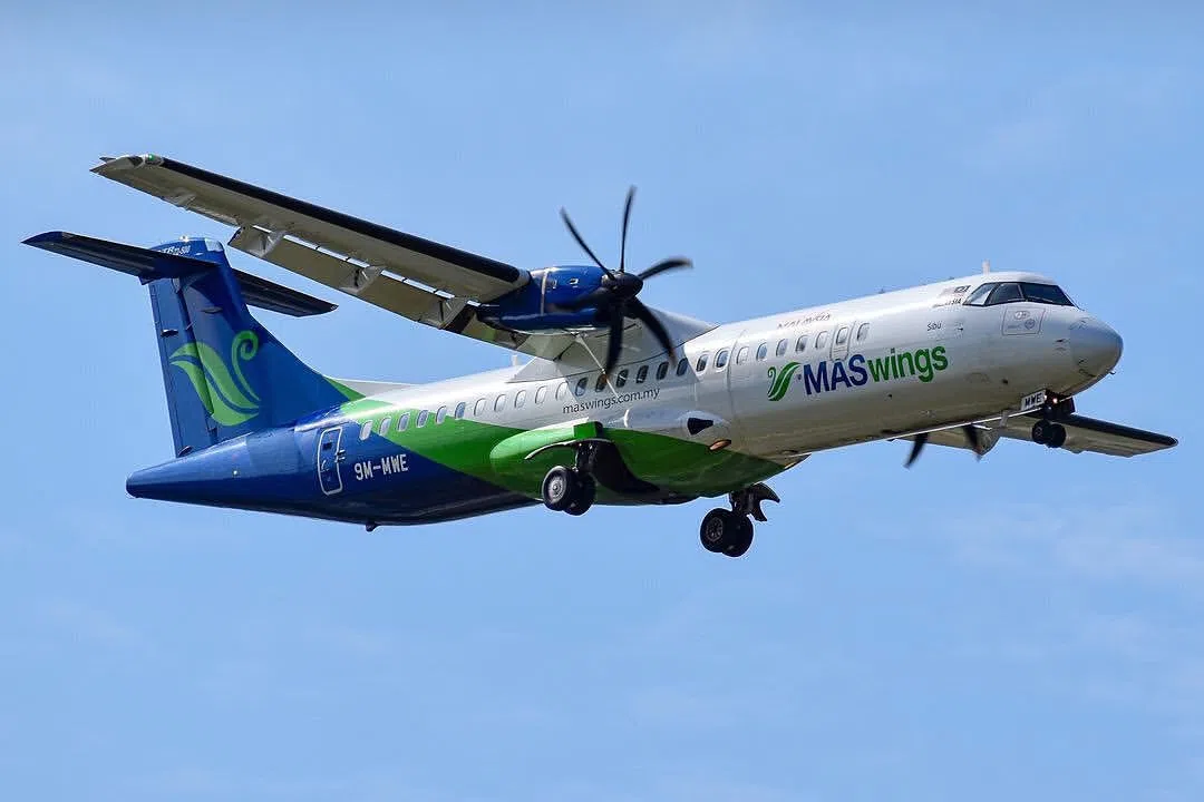 马来西亚航空公司属下的飞翼航空（MASWings）负责经营东马内陆地区的航线。（取自飞翼航空脸书）
