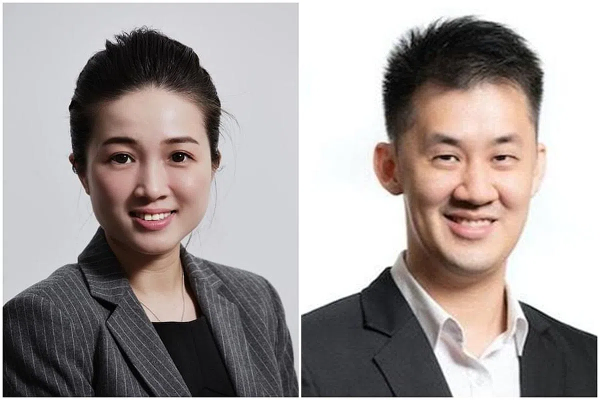 左：陈碧菲选择苹果，因为今年投资者会重新把目光聚焦在“价值”上。（受访者提供照片）右：蔡栋梁10万美元全都给苹果！（受访者提供照片）